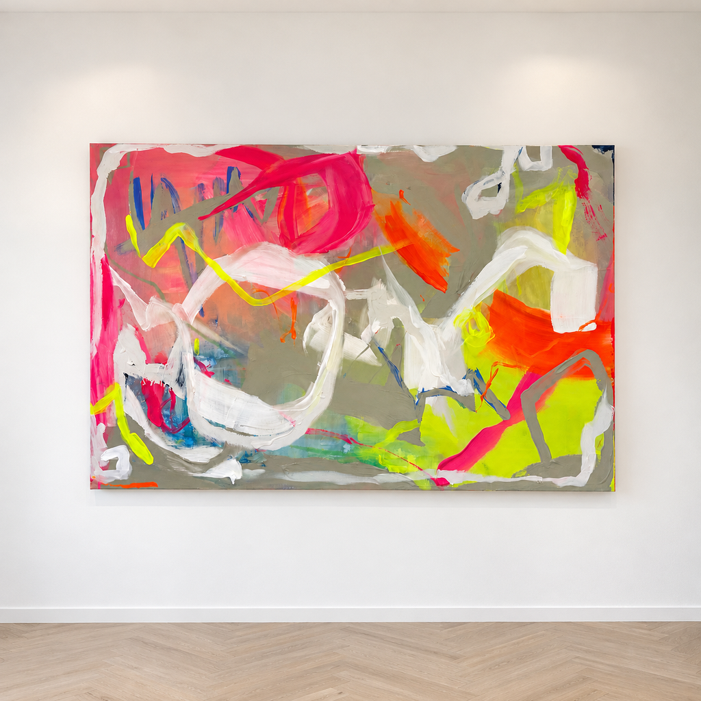 Freedom within a Framework I | Acryl auf Leinwand
